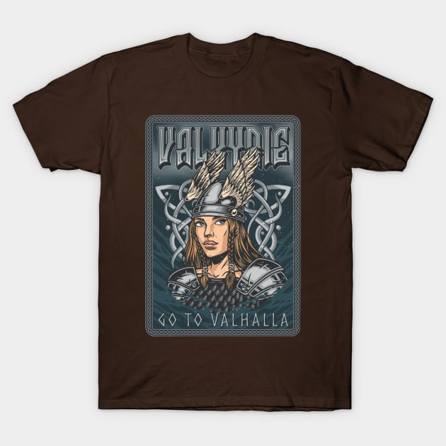 Valkyrie T-Shirt by Vikingnerds